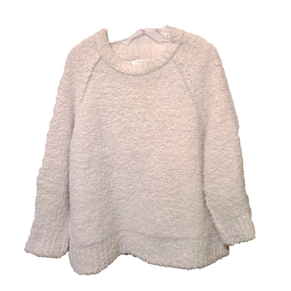 Altar'd state oversized white fuzzy sweater S Boho - Picture 4 of 14